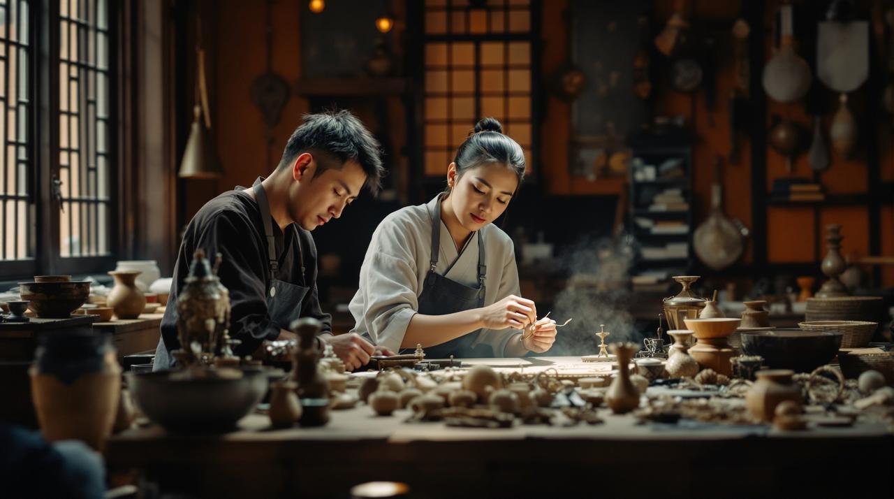 古韵今风：传统手工艺复兴 - 纪录片视频封面